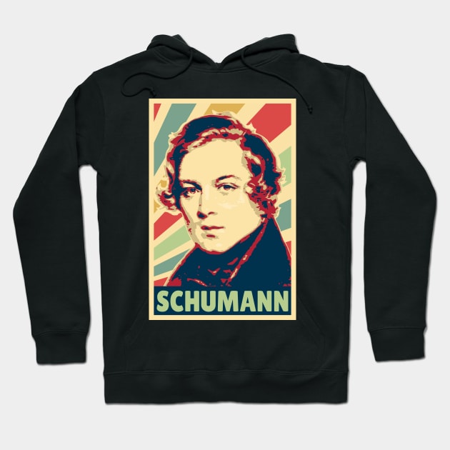 Schumann Vintage Colors Hoodie by Nerd_art